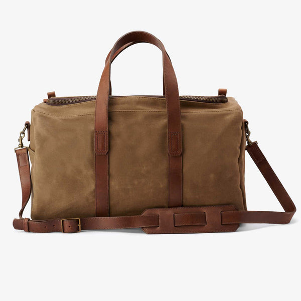 Waxed weekender clearance bag