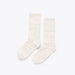Cotton Crew Sock Ivory Multicolor Marl Socks Nisolo 