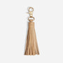 Tassel Bag Charm Almond