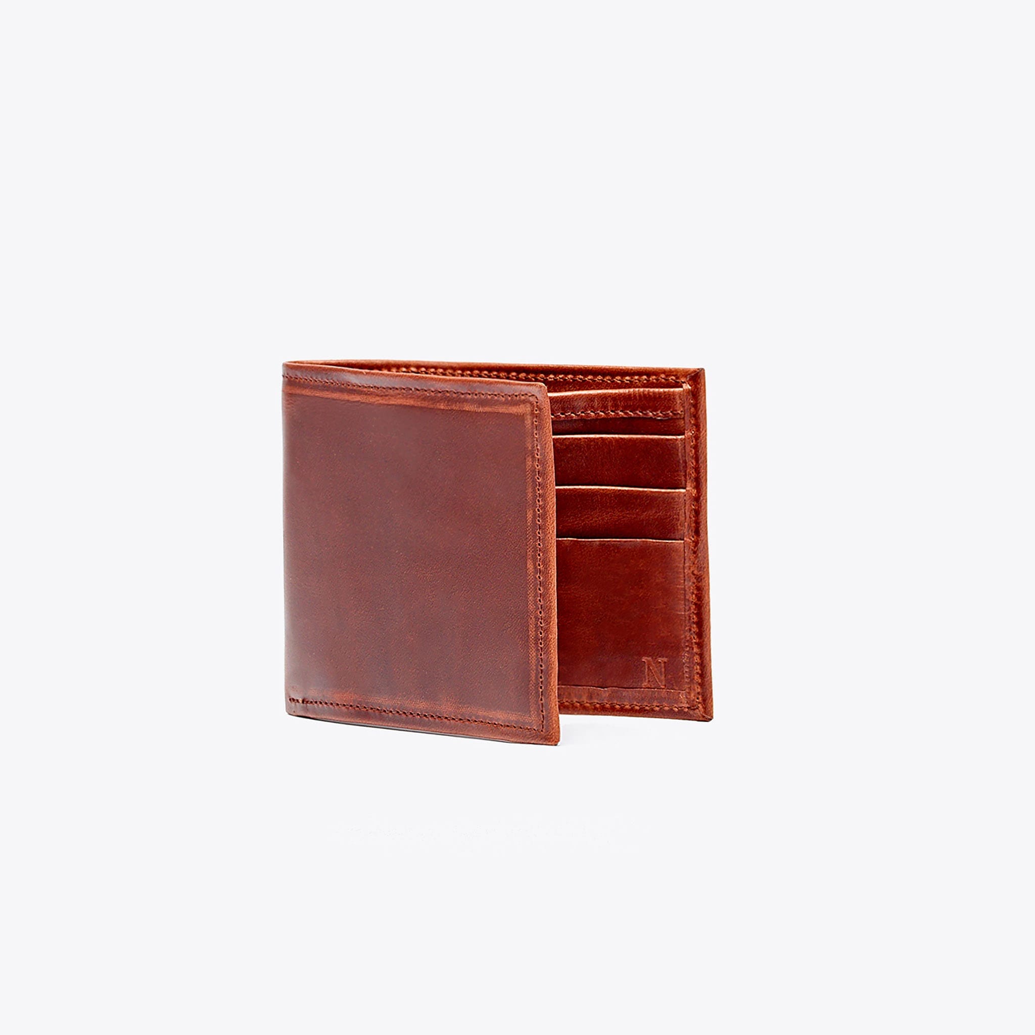 Men's Genuine Leather Wallet – RFID Blocking, 15 Card Slots, Big & Handmade