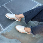 Emilee Lug Mule Bone