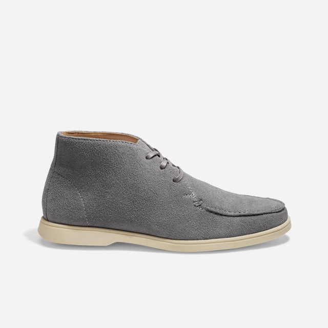 Drew Chukka Grey Suede