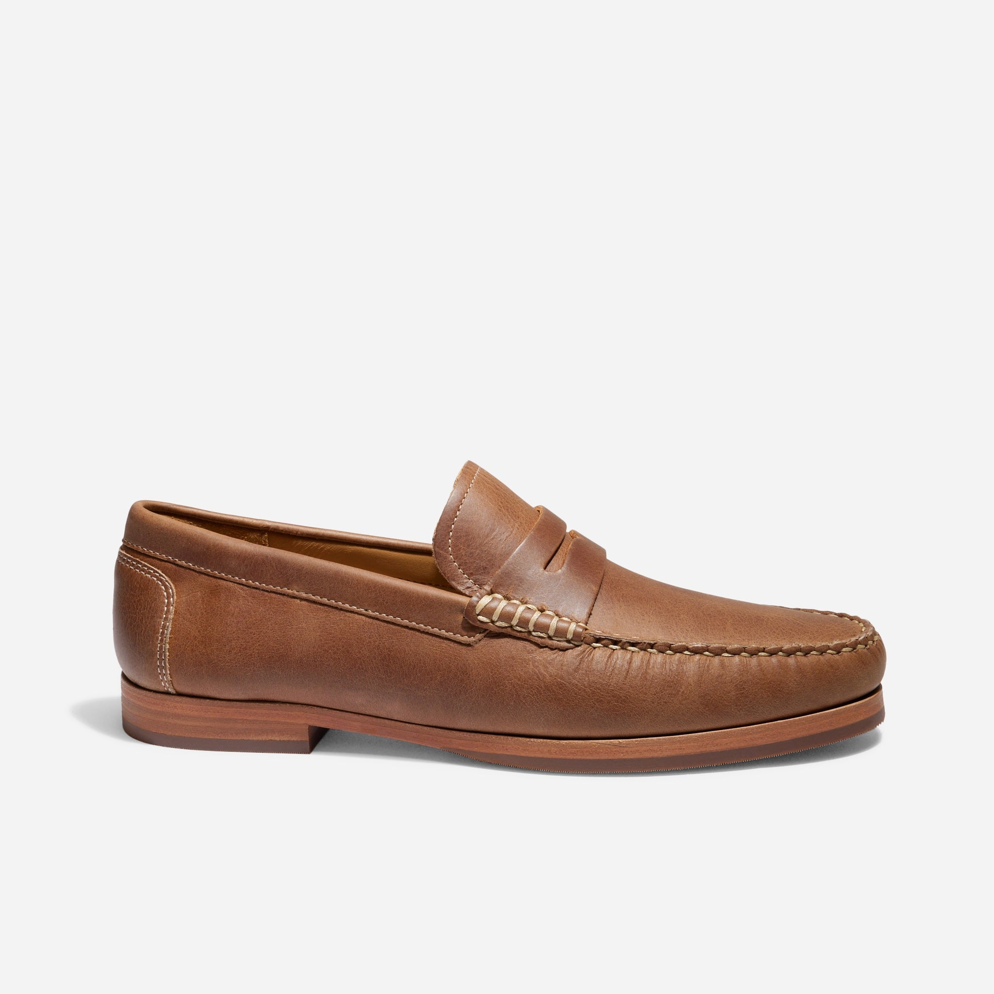 Leo Penny Loafer Tobacco
