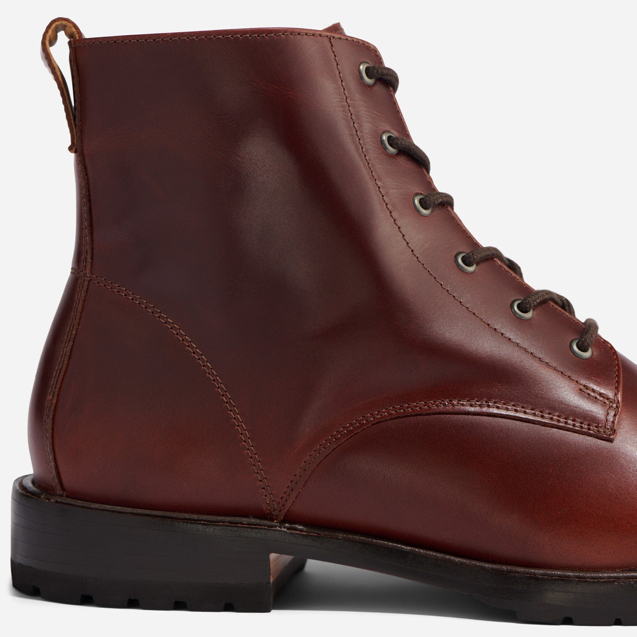 Martin All-Weather Boot Mahogany Men's Leather Boot Nisolo 