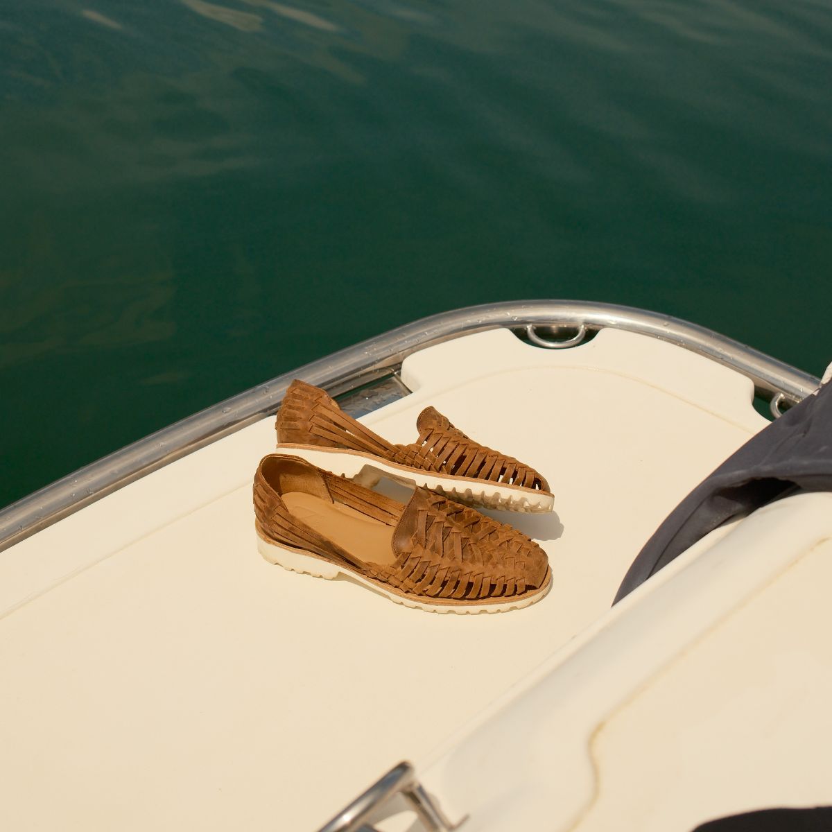 Men's Huarache Lug Sandal Tobacco