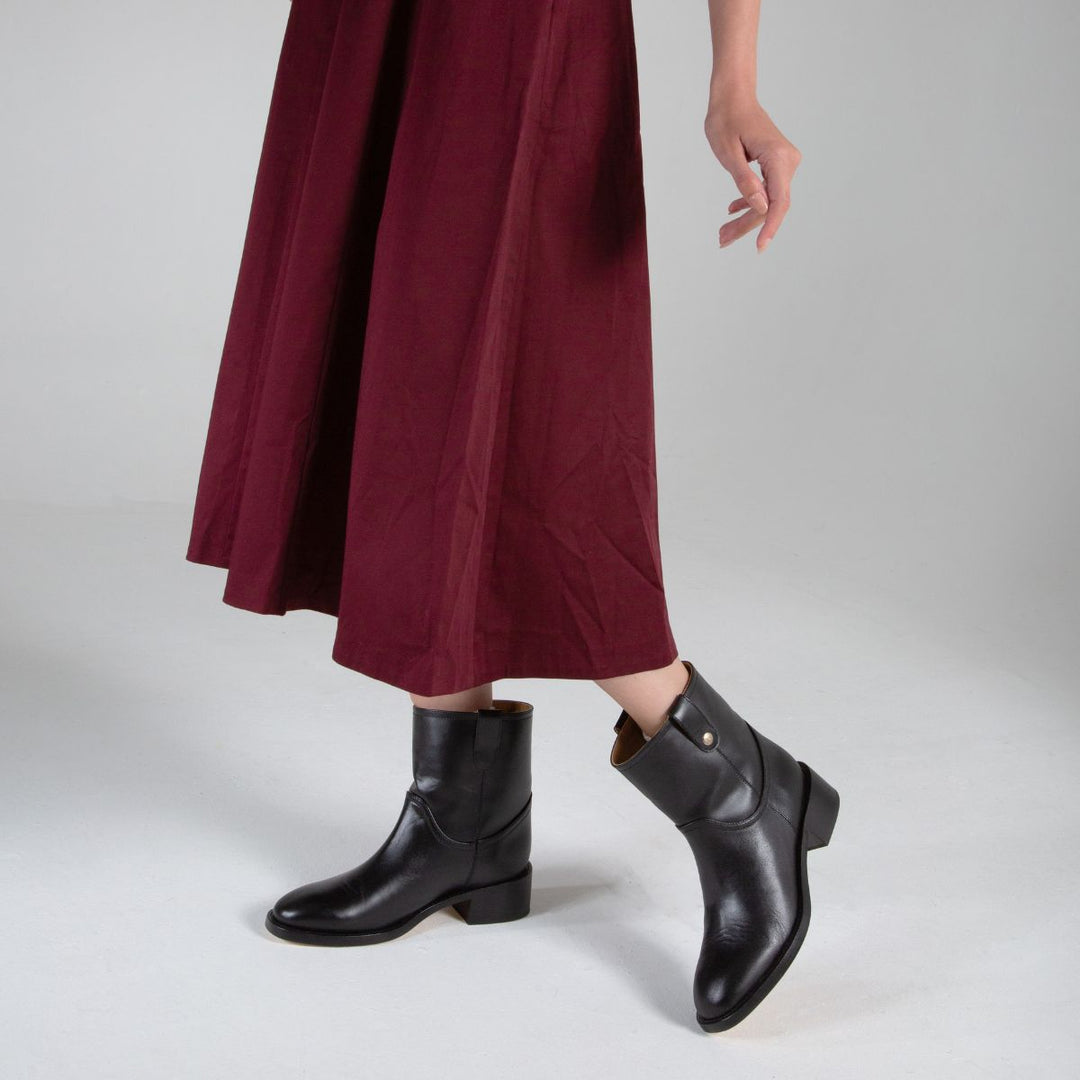 Viola Moto Boot Black