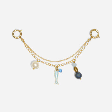 Nisolo - Shoe Charm Chain with Charms Blue