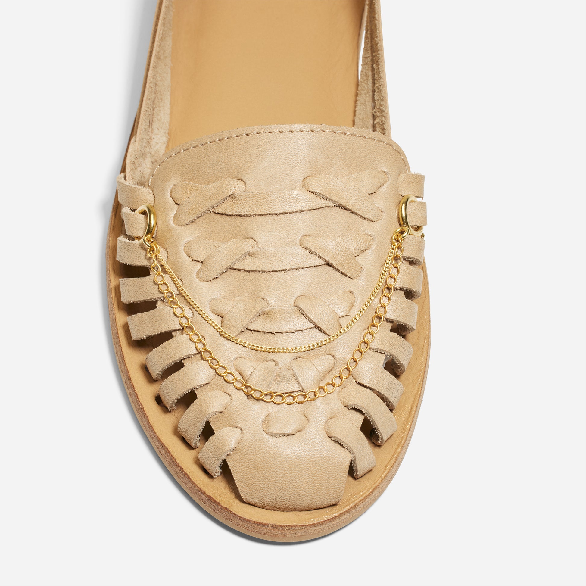 Shoe Charm Chain Gold