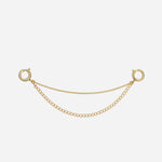 Shoe Charm Chain Gold