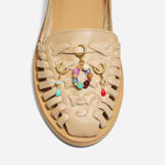 Shoe Charm Teardrop Turquoise