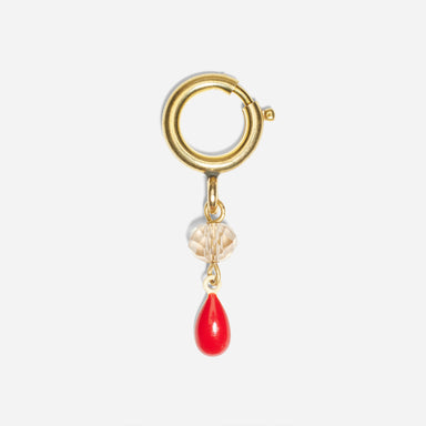 Nisolo - Shoe Charm Teardrop Red