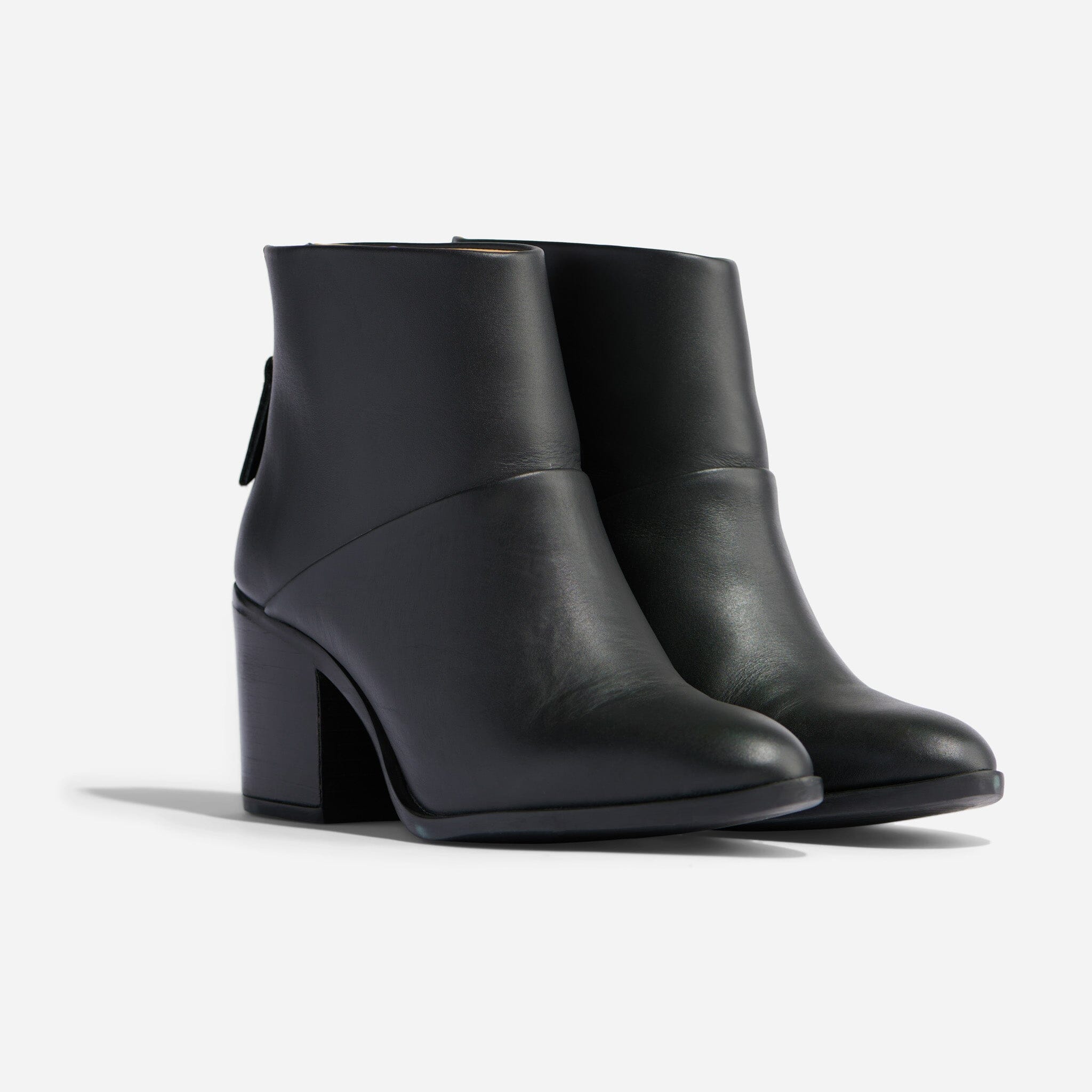 Nisolo Women’s High Heeled Dari Commuter Boot Black | Ethically Made