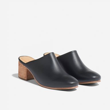 Nisolo - All-Day Heeled Mule Black