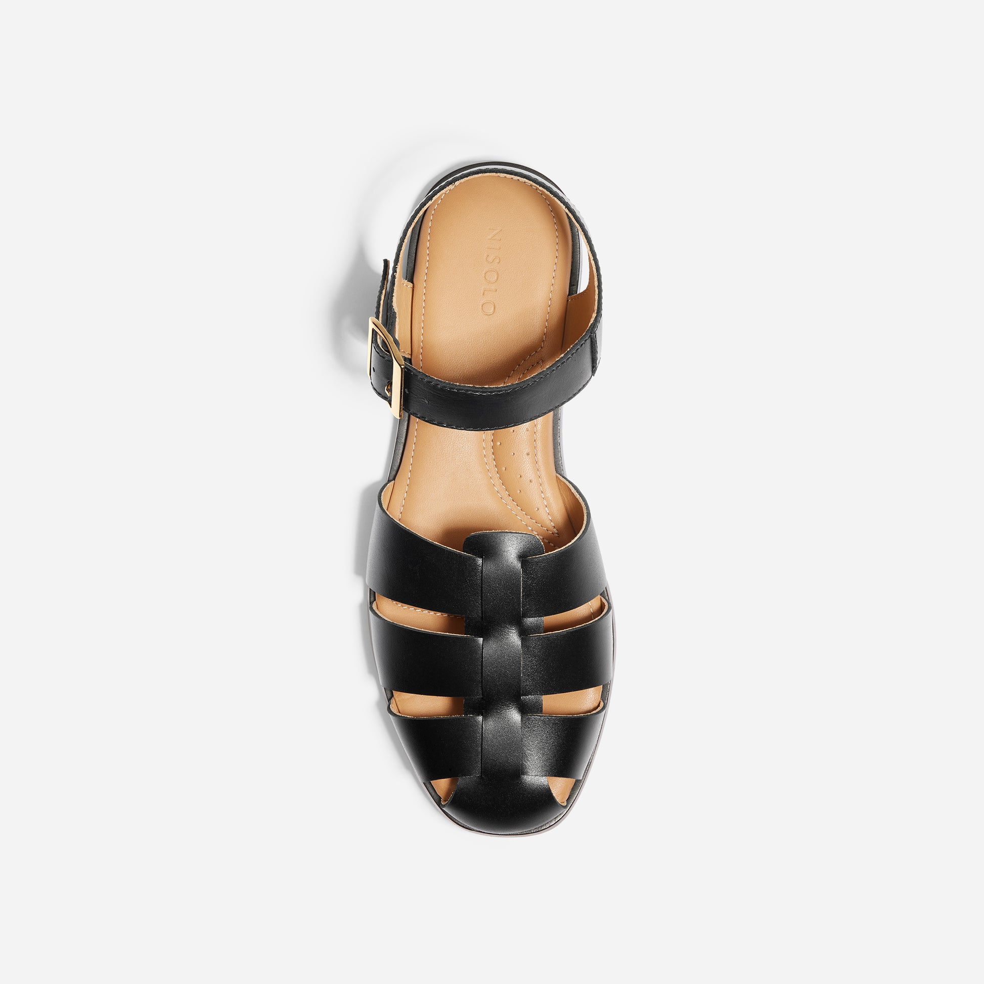 Mira Fisherman Sandal Black