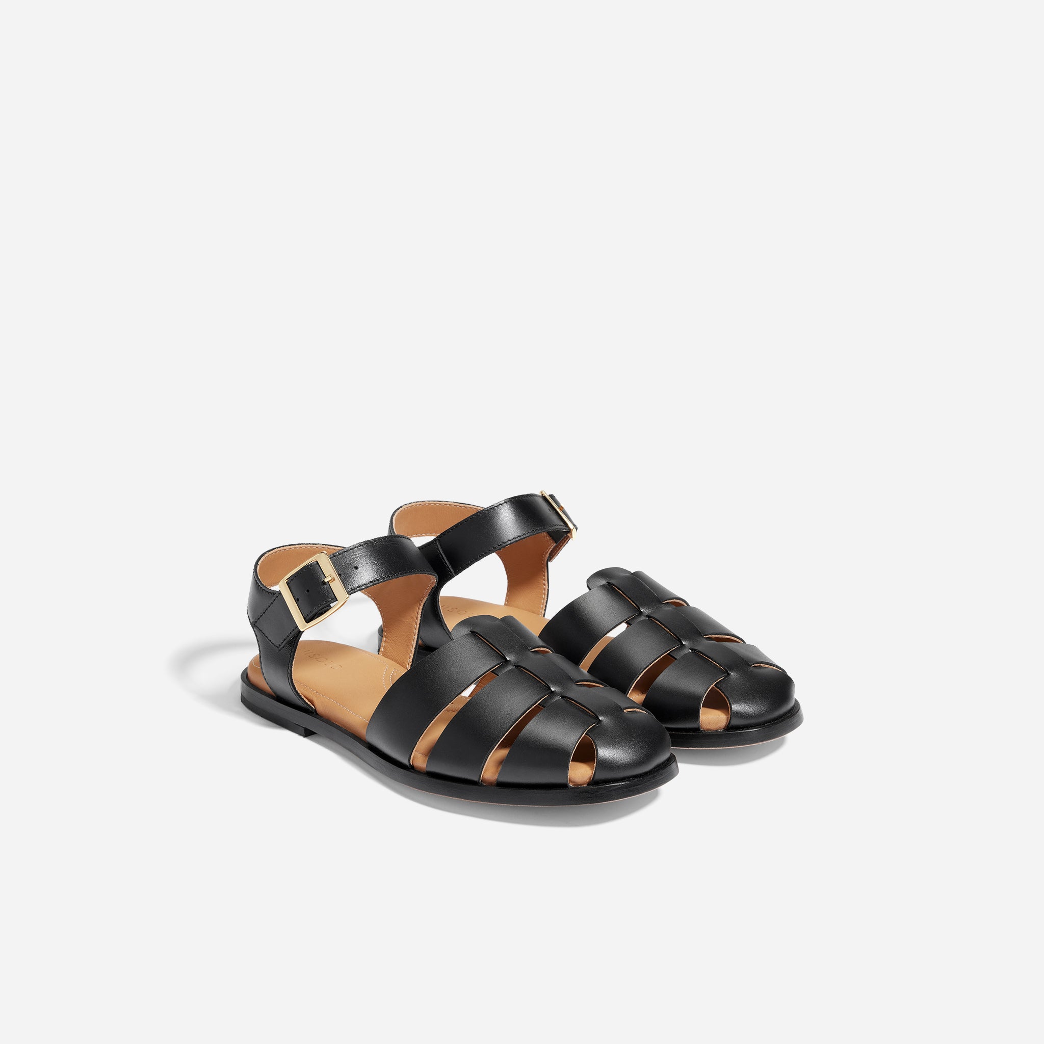 Mira Fisherman Sandal Black - Main Image