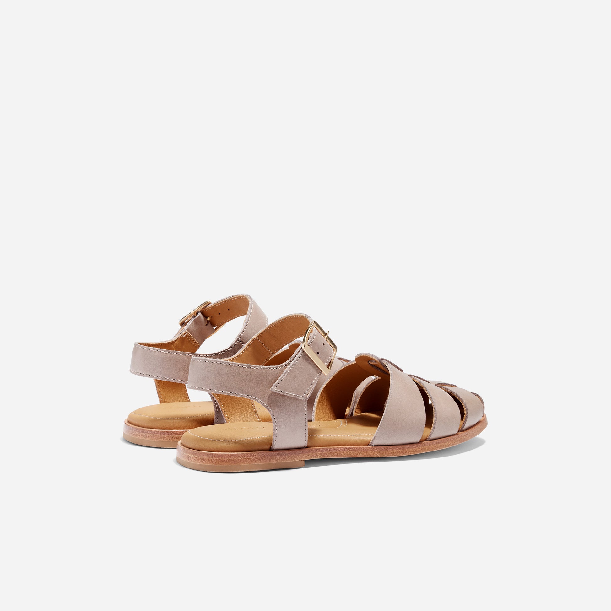 Mira Fisherman Sandal Greige