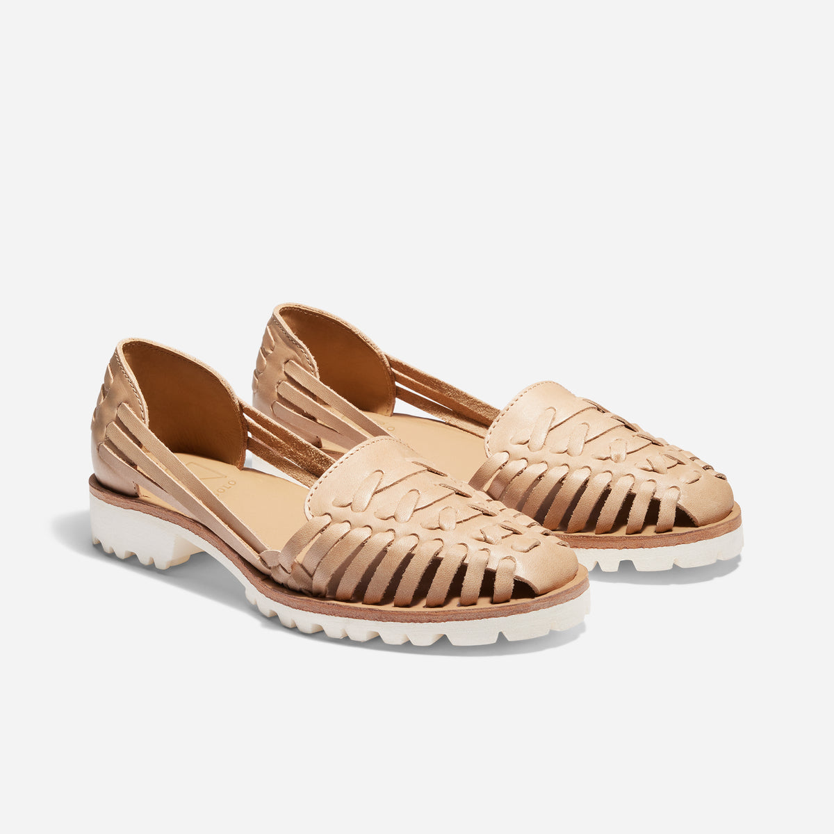 Huarache Lug Sandal Almond