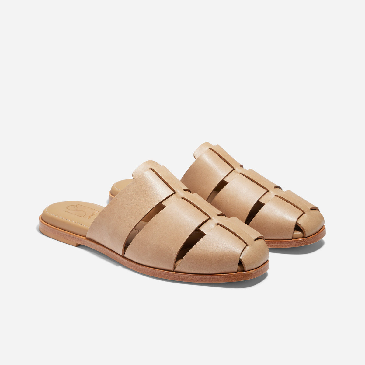 Anita Fisherman Mule Almond