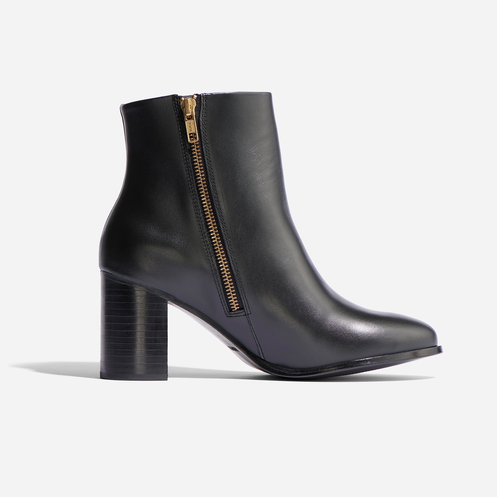 Lia Heeled Bootie Black