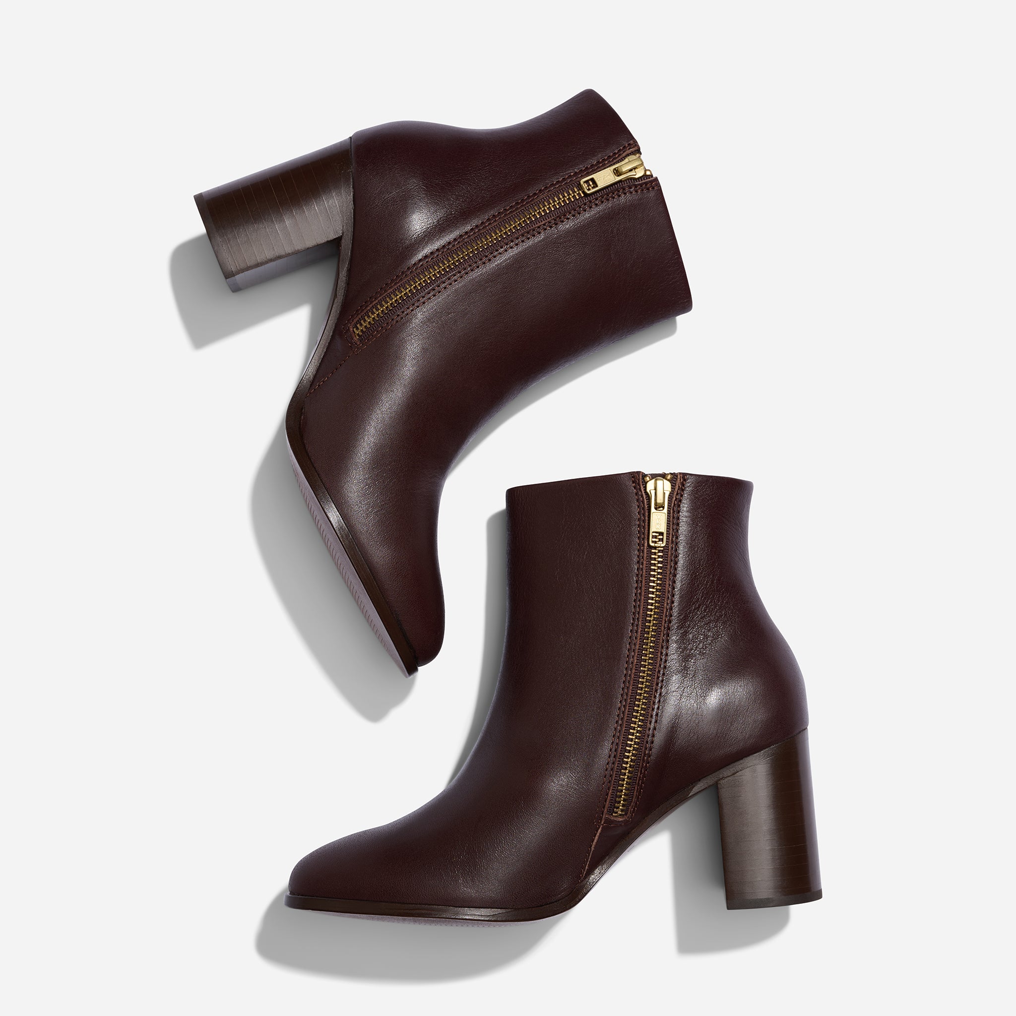 Lia Heeled Bootie Wine