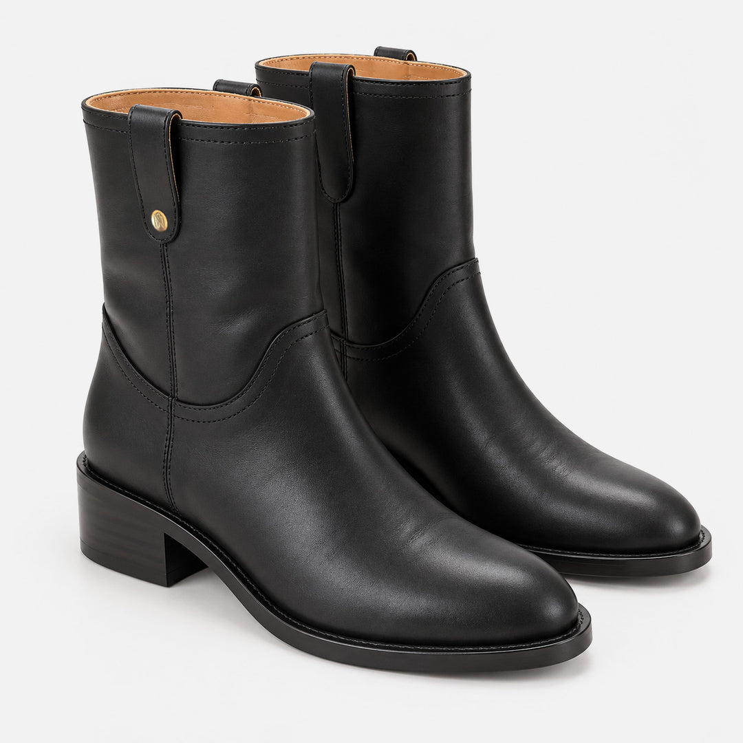 Viola Moto Boot Black