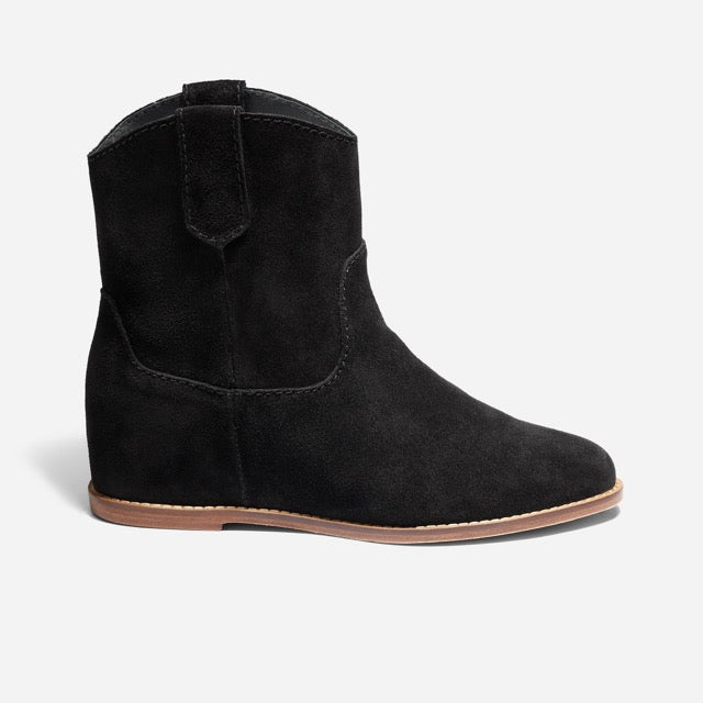 Amaya Bootie Black Suede