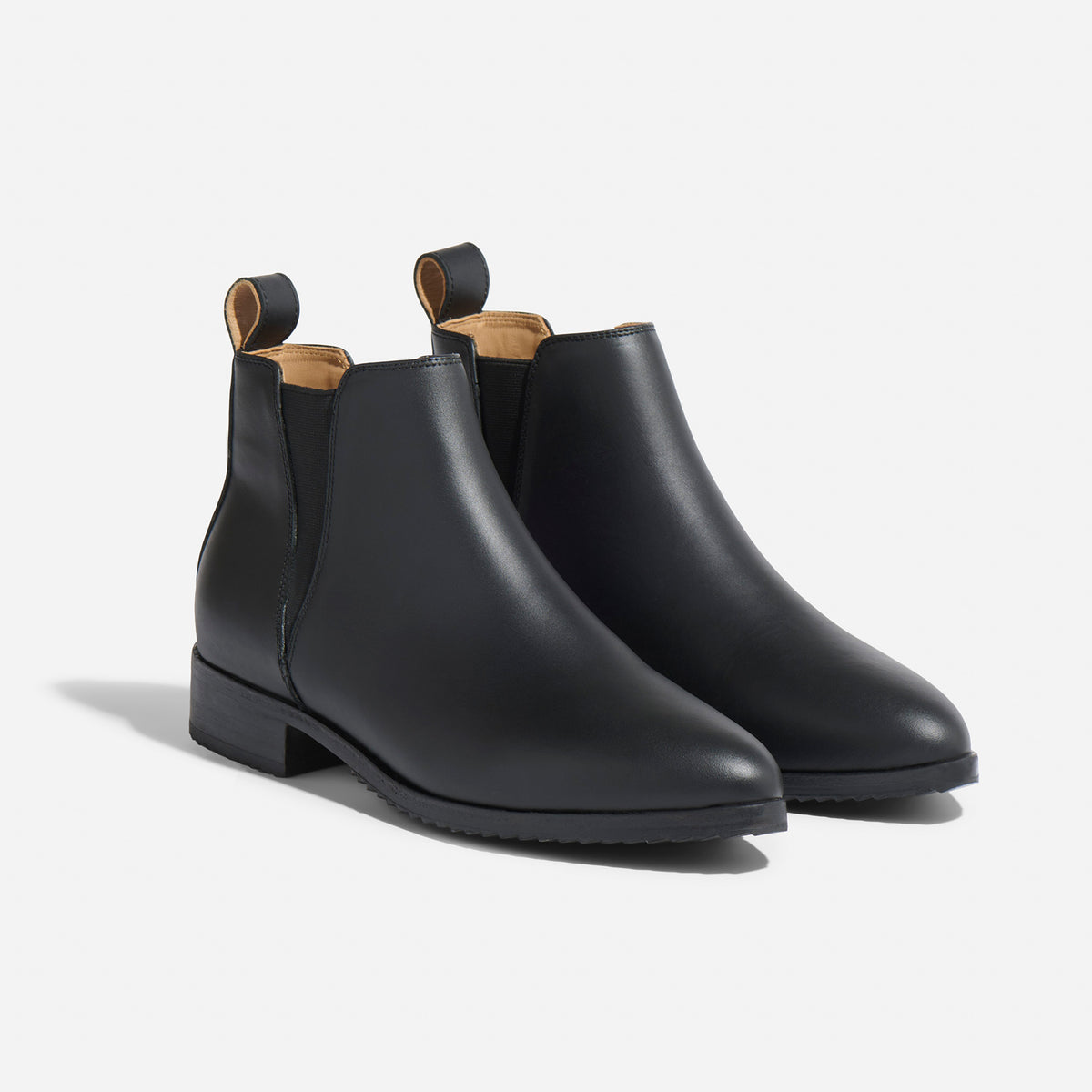 Eva Everyday Chelsea Boot Black Black