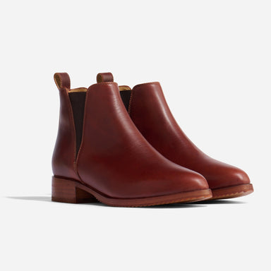 Eva Everyday Chelsea Boot Auburn Nisolo 