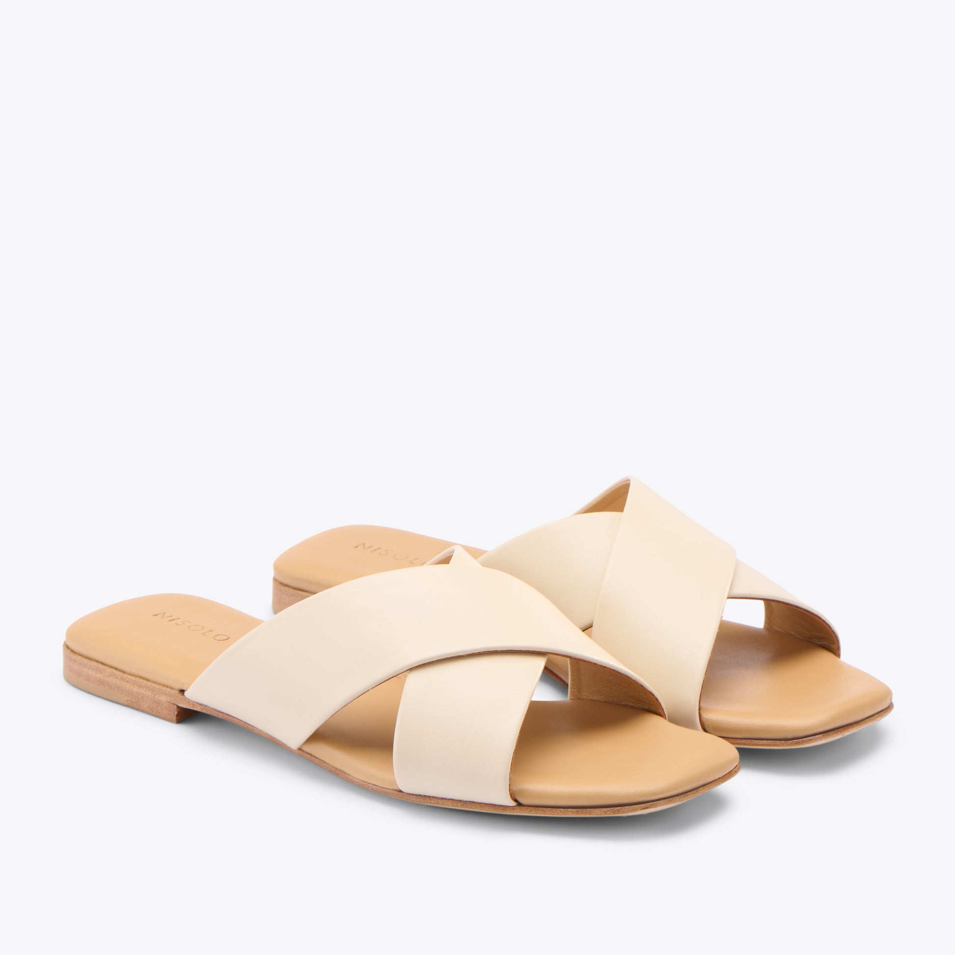 Catalina Slide Sandal Bone