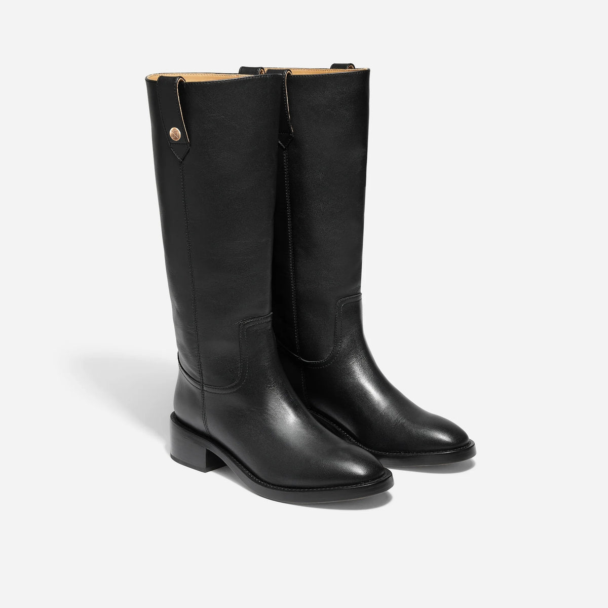 Vera Knee High Boot Black
