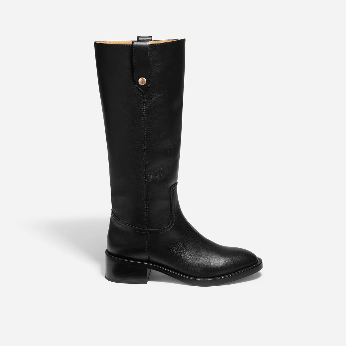 Vera Knee High Boot Black