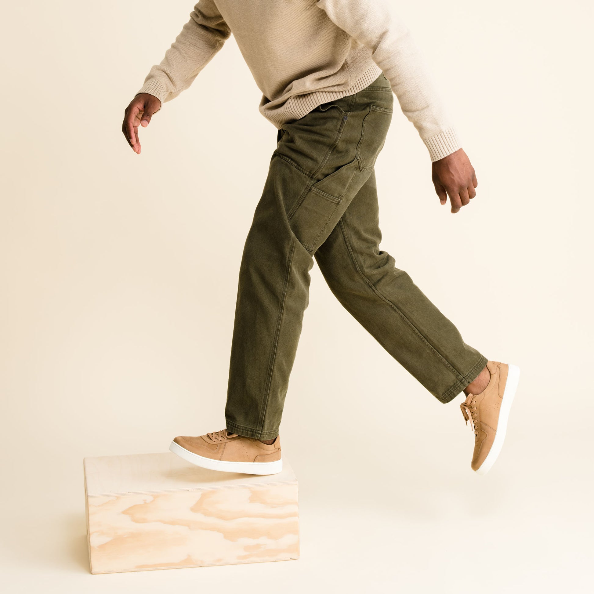 Men's Beto Go-To Court Sneaker Tobacco