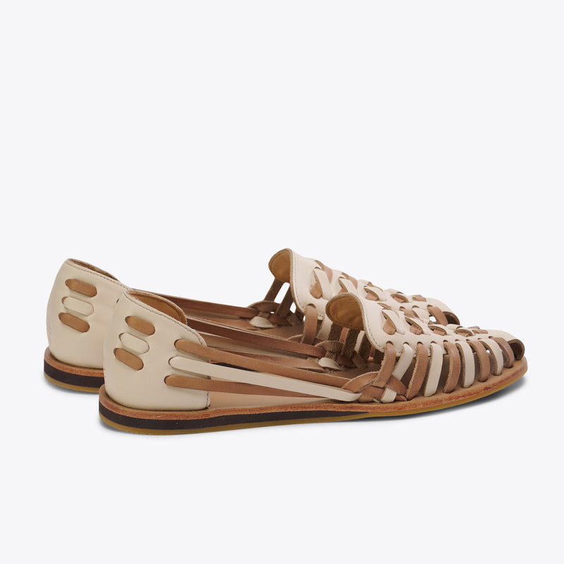 Product Image 3 Women's Huarache Sandal Bone/Almond Colorblock Nisolo 