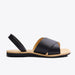 Image 4 of the All-Day Cross Strap Sandal Black 