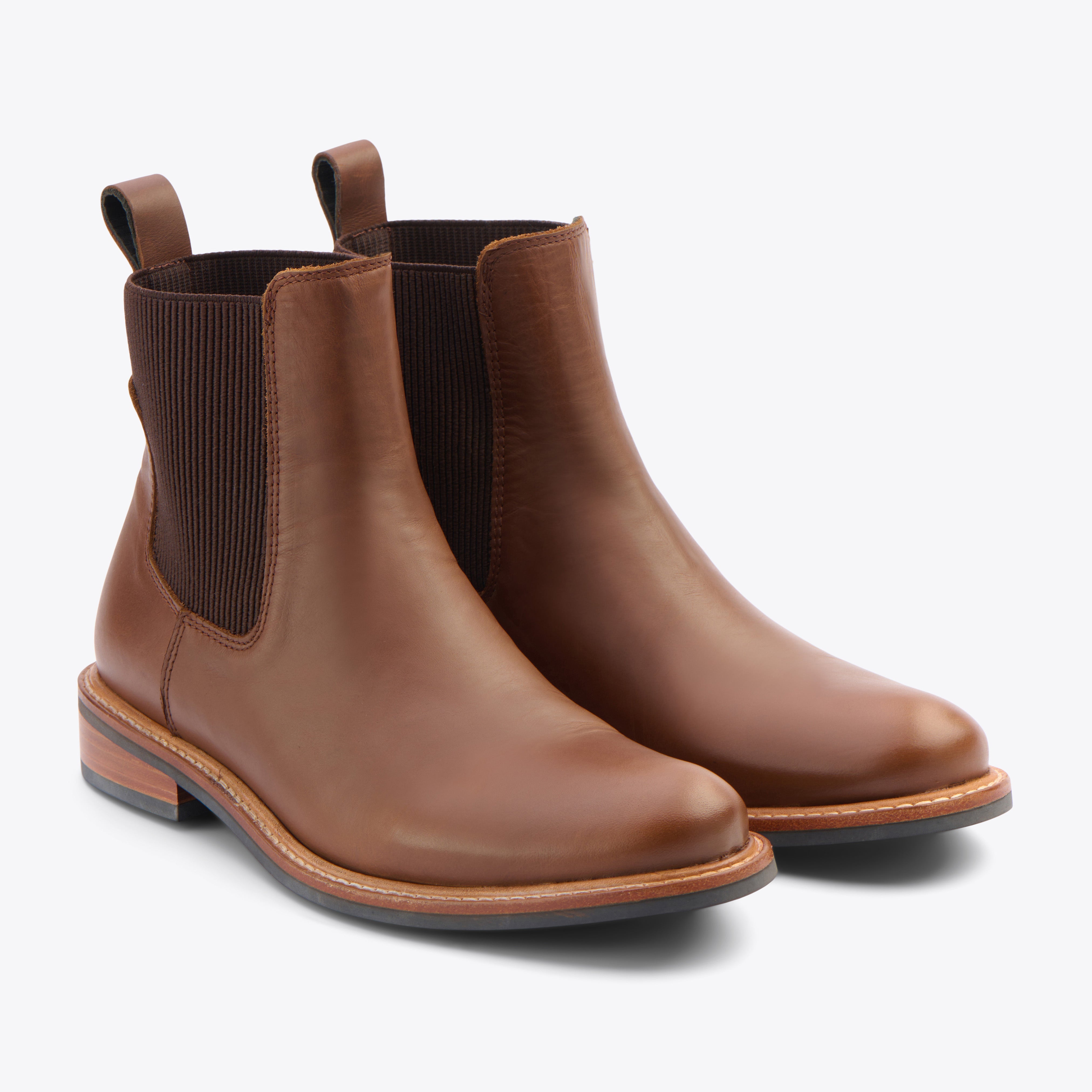 Carmen Chelsea Boot Brown Women's Leather Boot Nisolo 