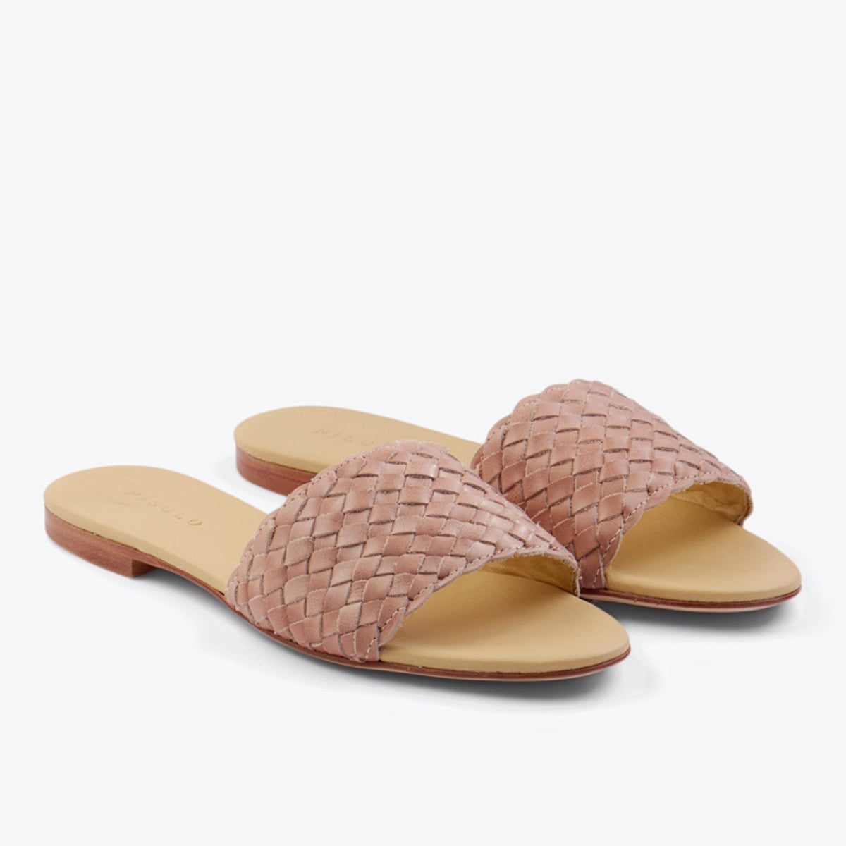 Isla Woven Slide Sandal Woven Desert Rose