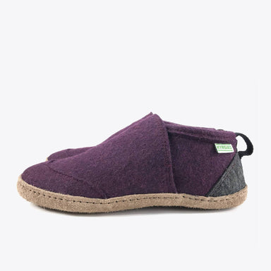 Product image 1 of the All Natural Tengries Womens Plum House Shoes 