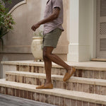 Image 3 of the Men's Huarache Sandal Saddle Brown Men's Leather Slip On Nisolo 